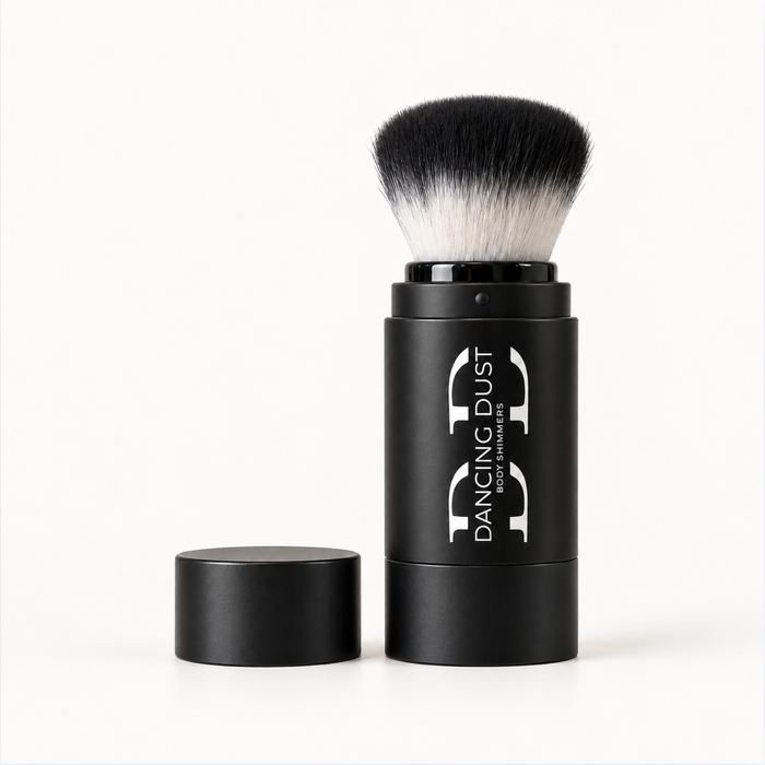 Dewy Body Shimmer Powder + Refillable Brush – Normal to Dry Skin