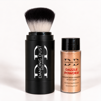 Dazzle Body Shimmer Powder + Refillable Brush