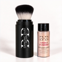 Dazzle Body Shimmer Powder + Refillable Brush