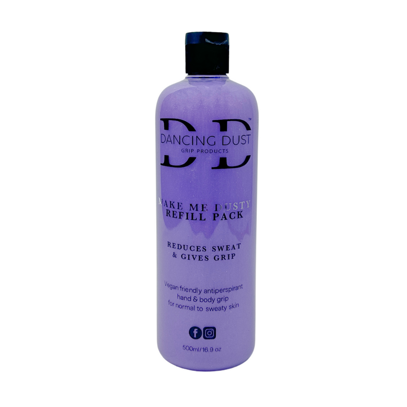 Make Me Dusty - Antiperspirant hand & body grip refill pack 500ml